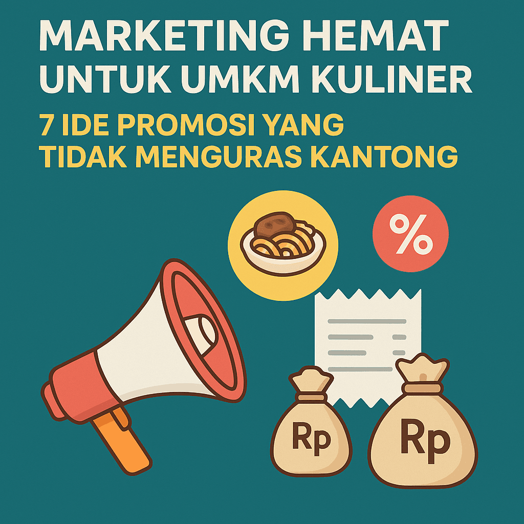 Marketing Hemat untuk UMKM Kuliner: 7 Ide Promosi yang Tidak Menguras Kantong